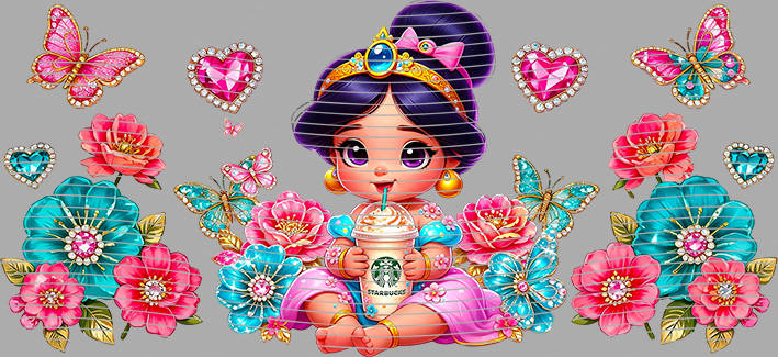 16oz Disney style-D-3003